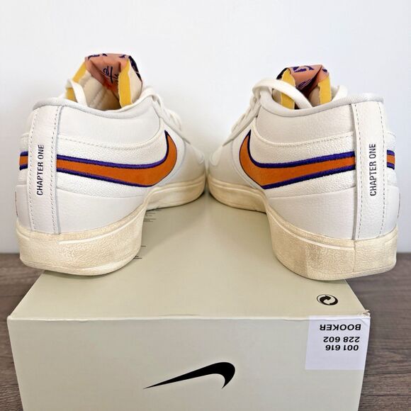 Nike Book 1 Valley White Orange Retro Basketball FJ4249-106 Mens Size 9.5 main image 4